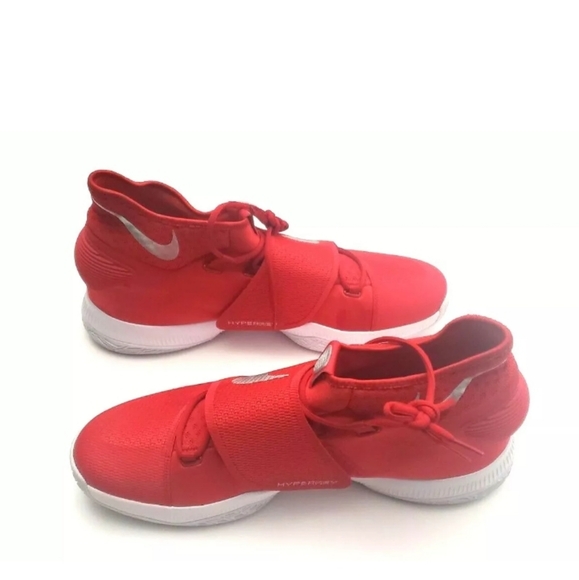 Size Mens US 12/UK11 Nike Zoom Hyperrev 2015 University Red TB Basketball Shoes - Picture 4 of 9